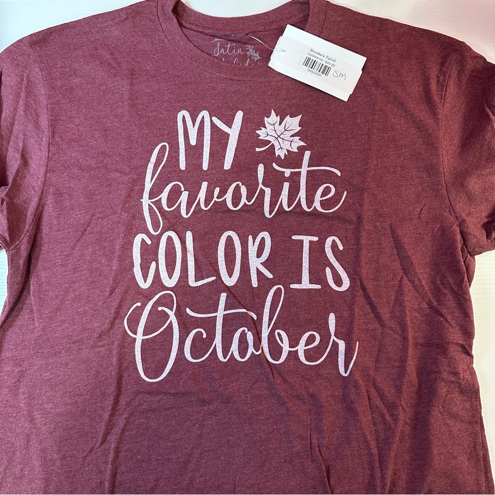 Maroon Graphic T-Shirt